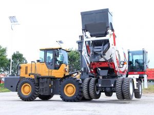 Chariot élévateur à fourche de 10 tonnes avec transmission ZF